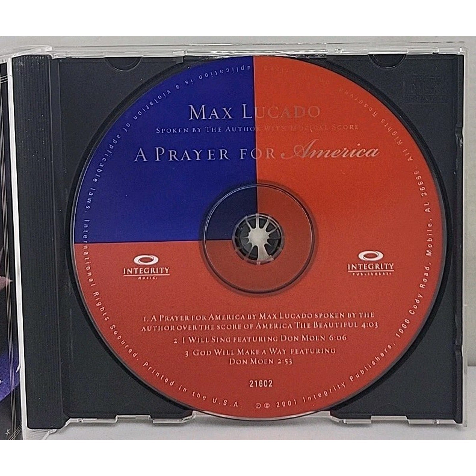 Max Lucado - A Prayer for America (CD)
