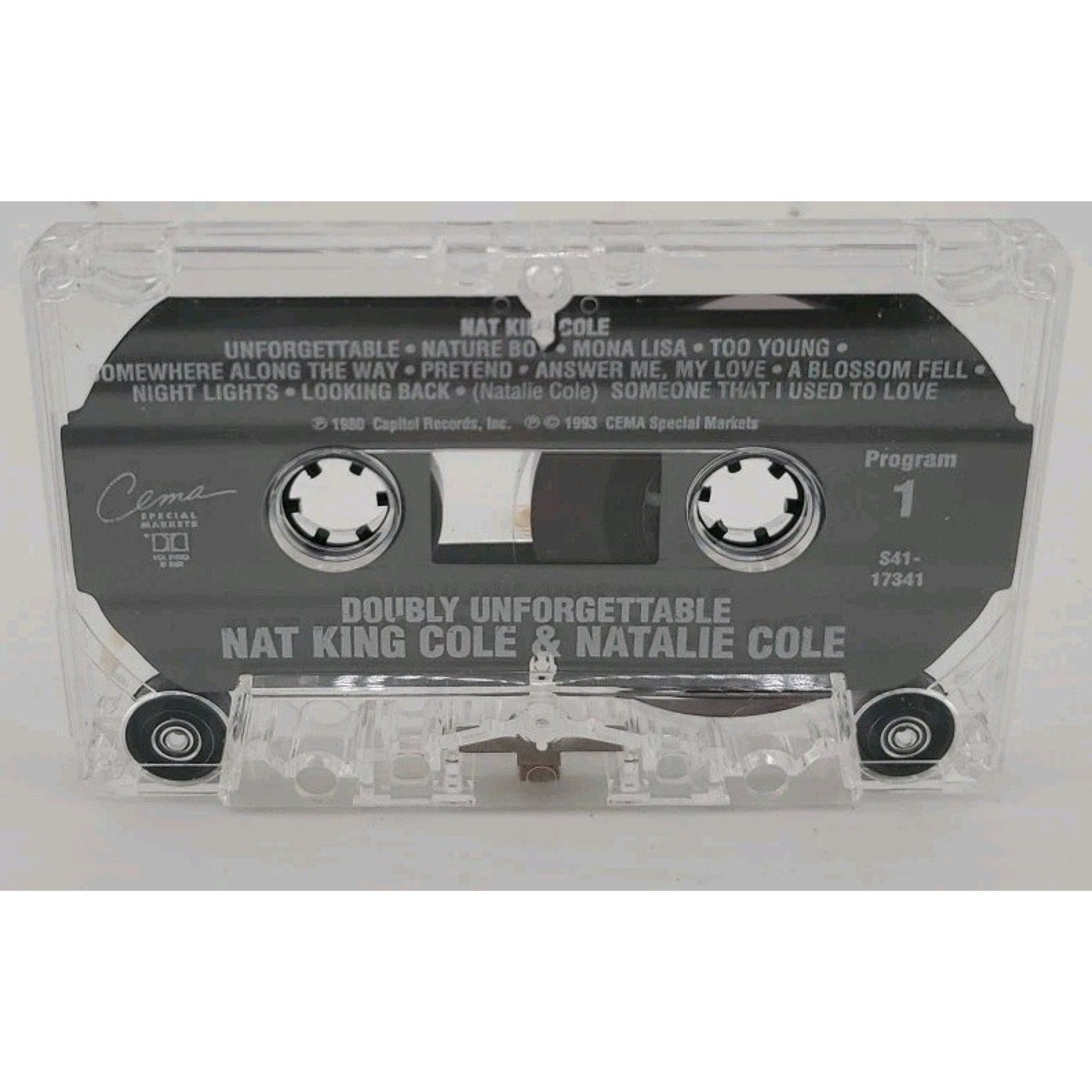 Doubly Unforgettable The Best Of Nat King Cole & Natalie Cole (Cassette)
