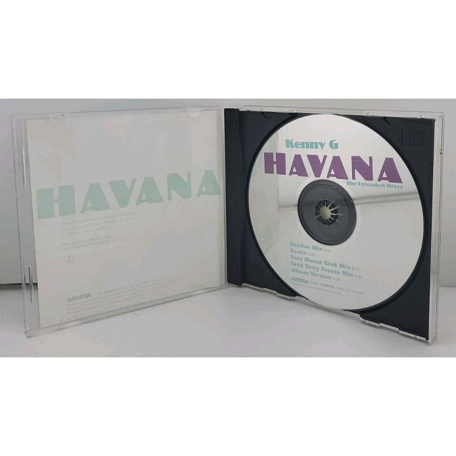 Havana [Extended Mixes] [Maxi Single] by Kenny G (CD, Feb-1997, Arista)