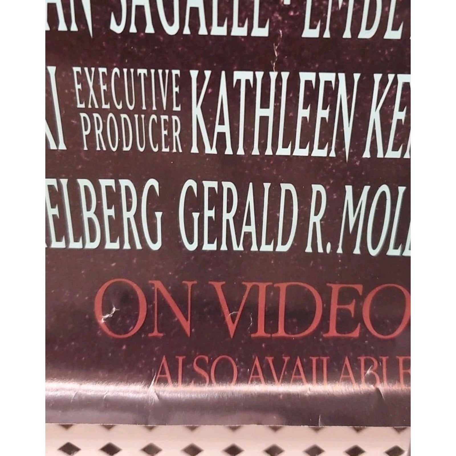 Schindler's List -1993- Original 27x40 Rolled Movie Poster - Spielberg, L.Neeson