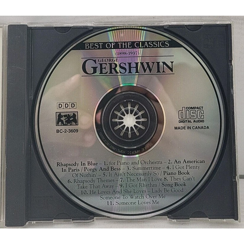 Rhaps Blue/Amer Paris/Porgy & by G. Gershwin (CD, 1994)