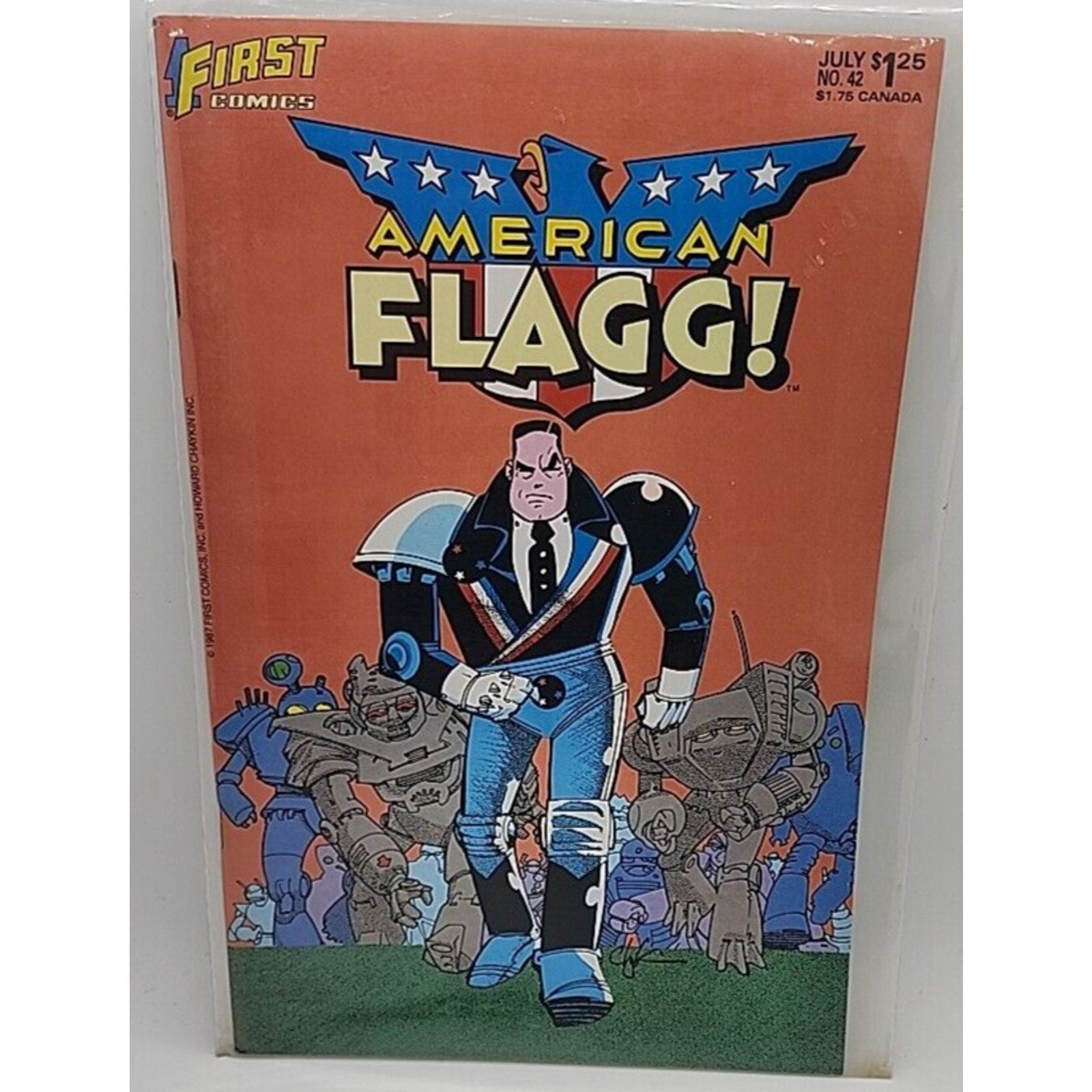 American Flagg #42 Comic Book First Comics