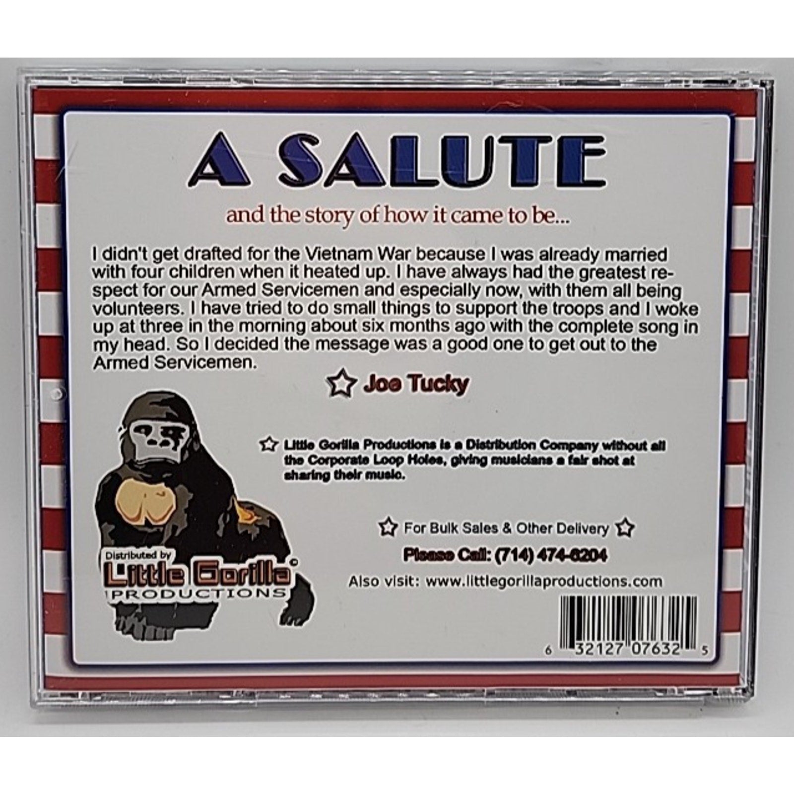 A Salute By Joe Tucky (CD)
