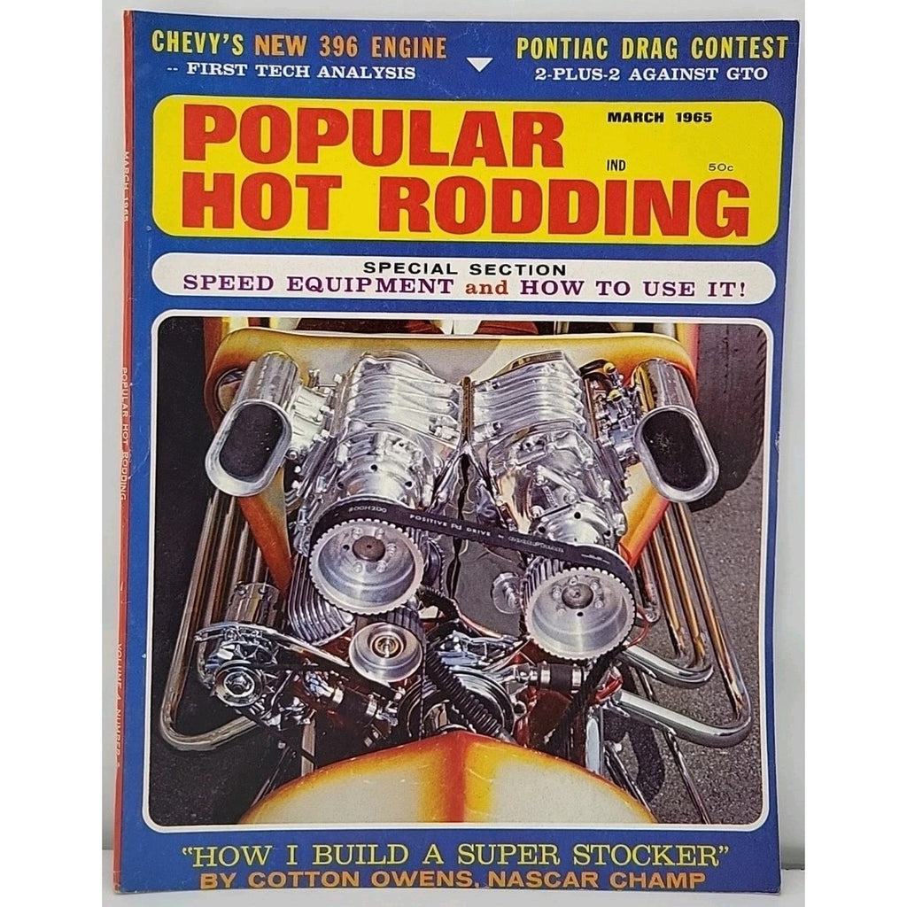 Popular Hot Rodding Magazine March 1965
