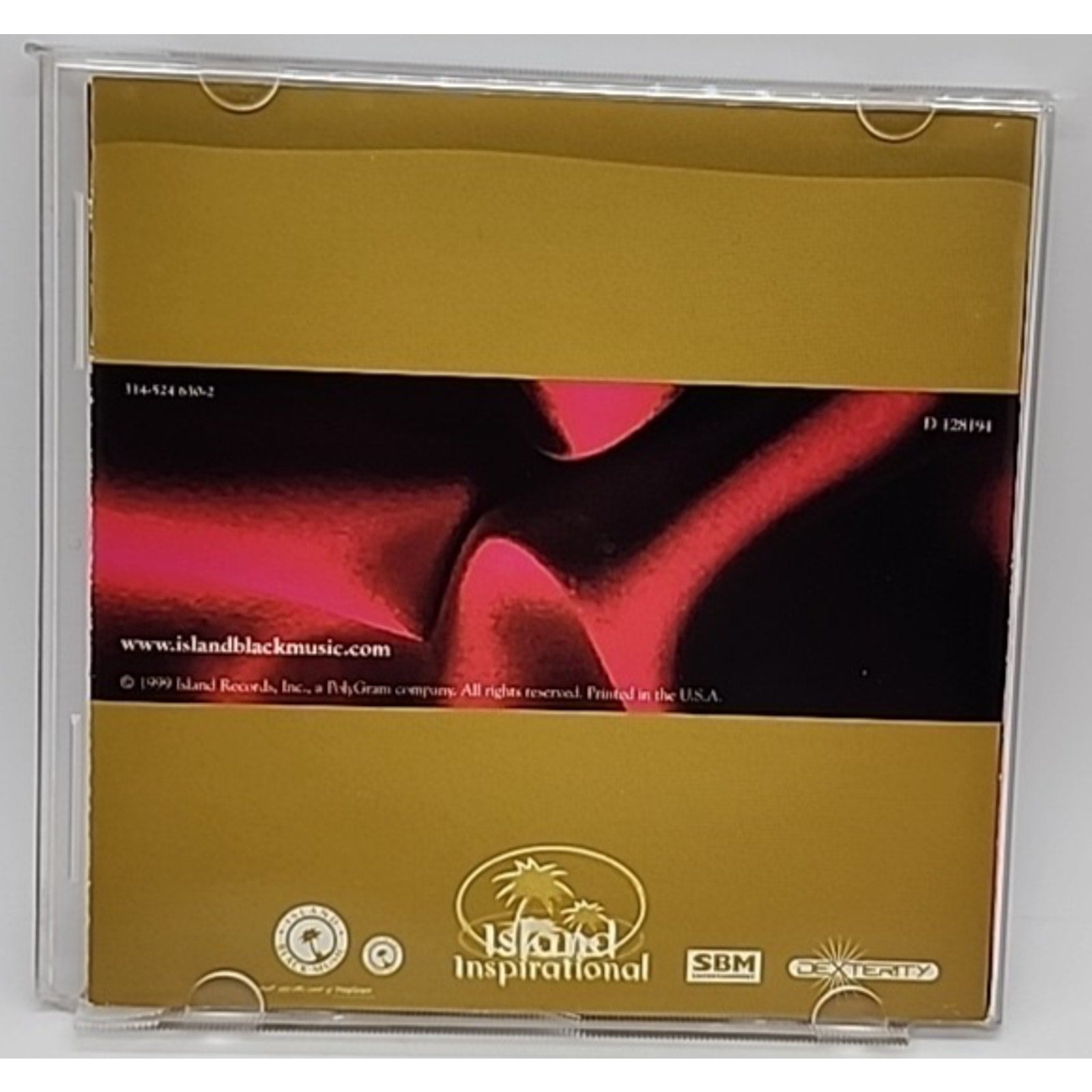 Sacred Love Songs Music Audio CD Bishop T.D. Jakes 1999 - Island