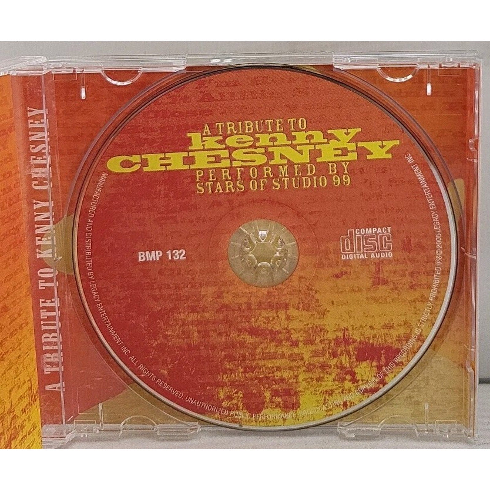 Tribute to Kenny Chesney - Music CD - Stars at Studio 99 - 2006-07-21 - Legacy