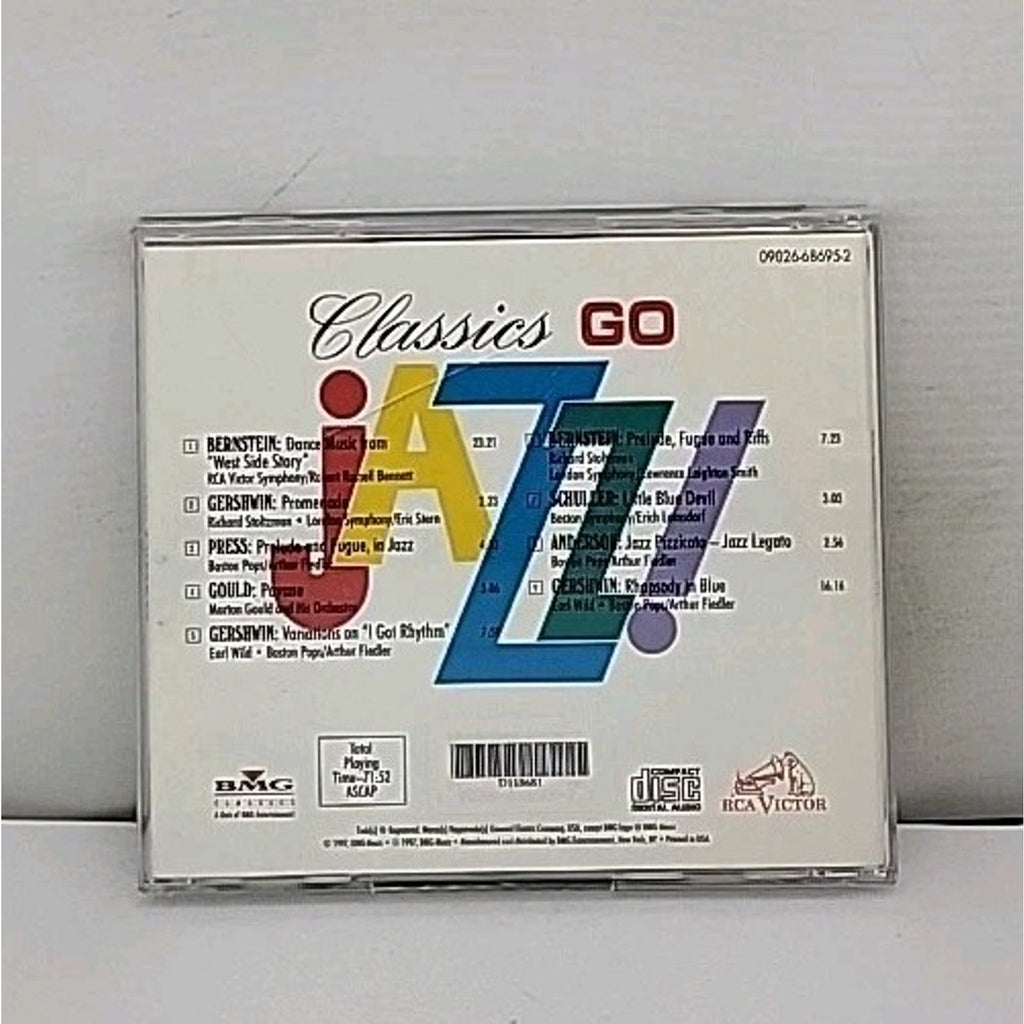 Classics GO JAZZ RCA Victor Compilation CD