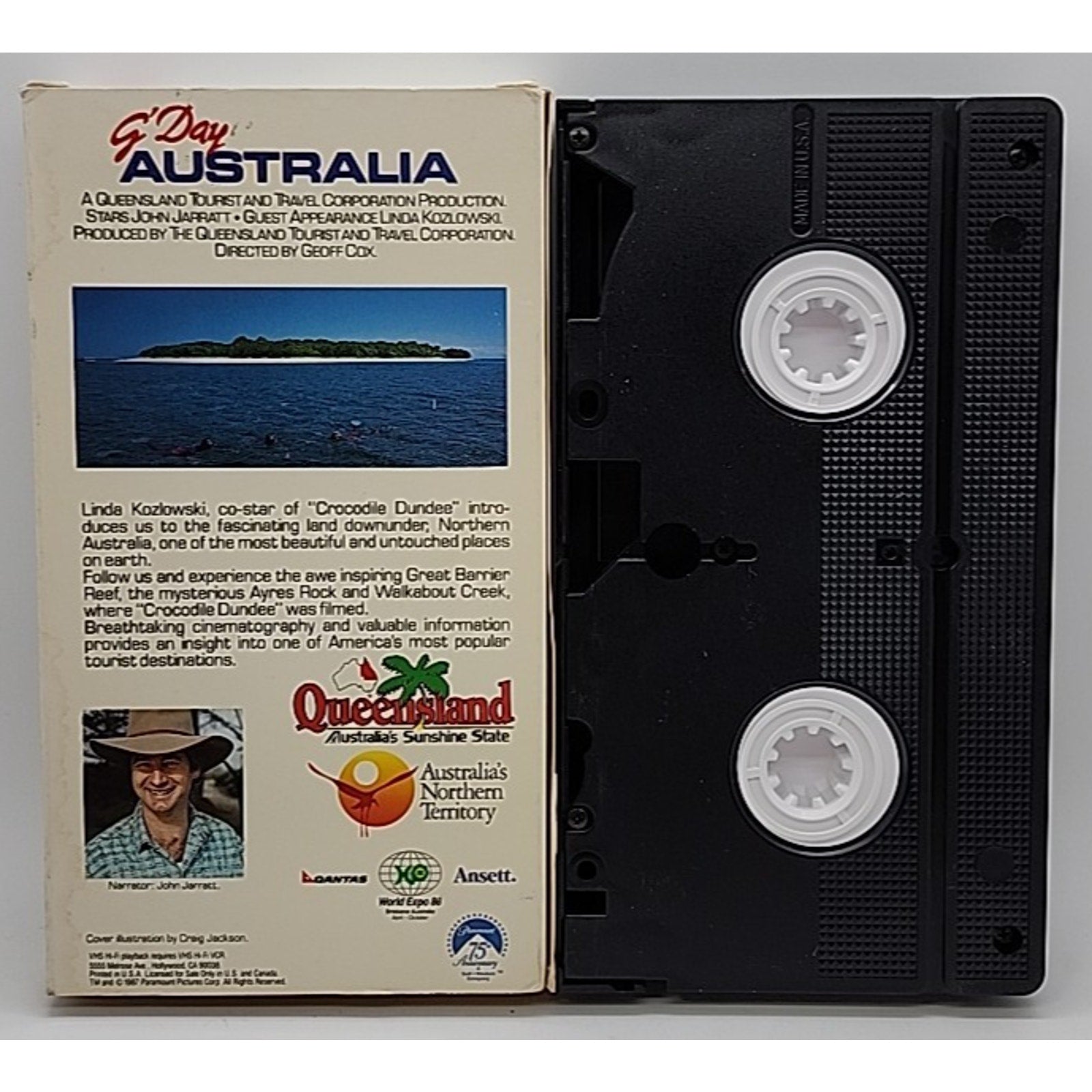 G'Day Australia Like Nothing Else On Earth 1987 (VHS)