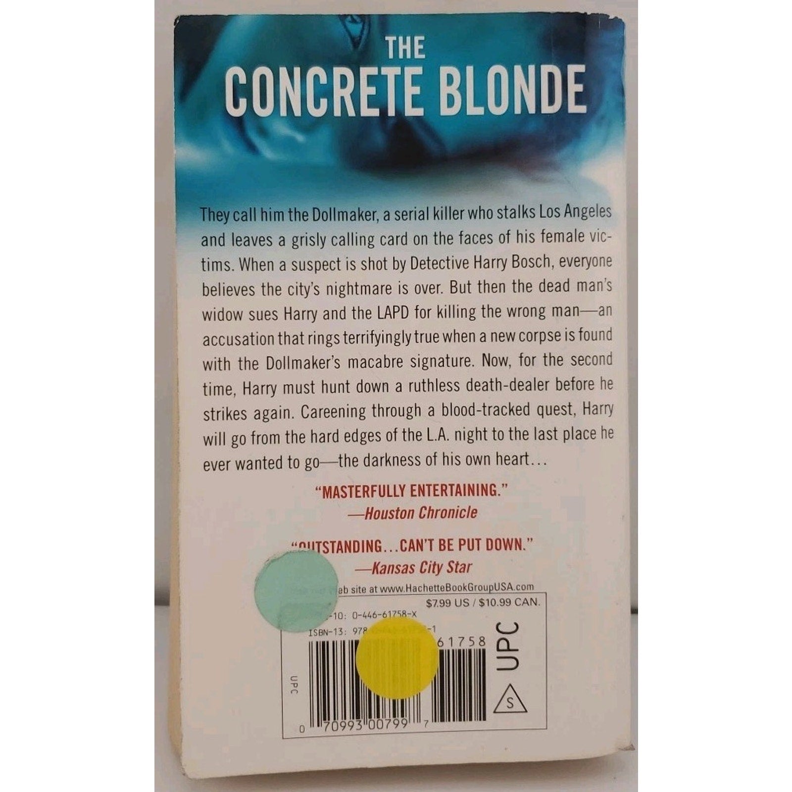 The Concrete Blonde [A Harry Bosch Novel, 3] - Connelly, Michael