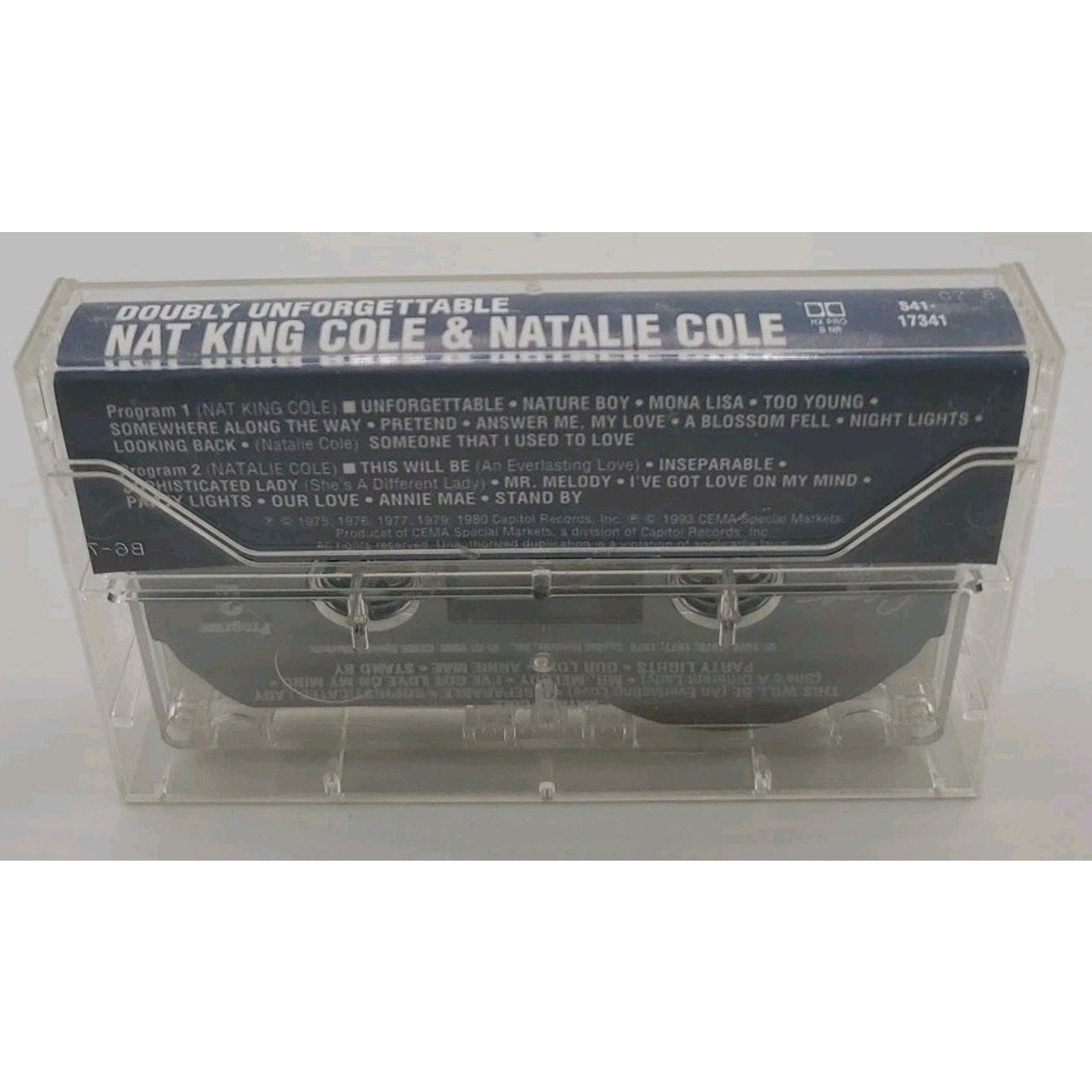 Doubly Unforgettable The Best Of Nat King Cole & Natalie Cole (Cassette)
