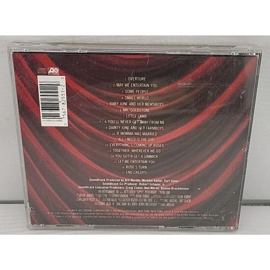 Gypsy (Original Soundtrack) by Midler, Bette (CD, 1993)