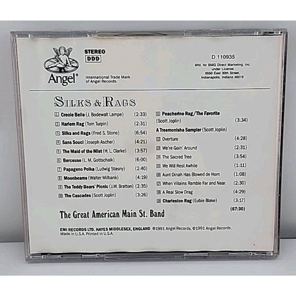 The Great American Main St. Band: Silks & Rags CD 1991