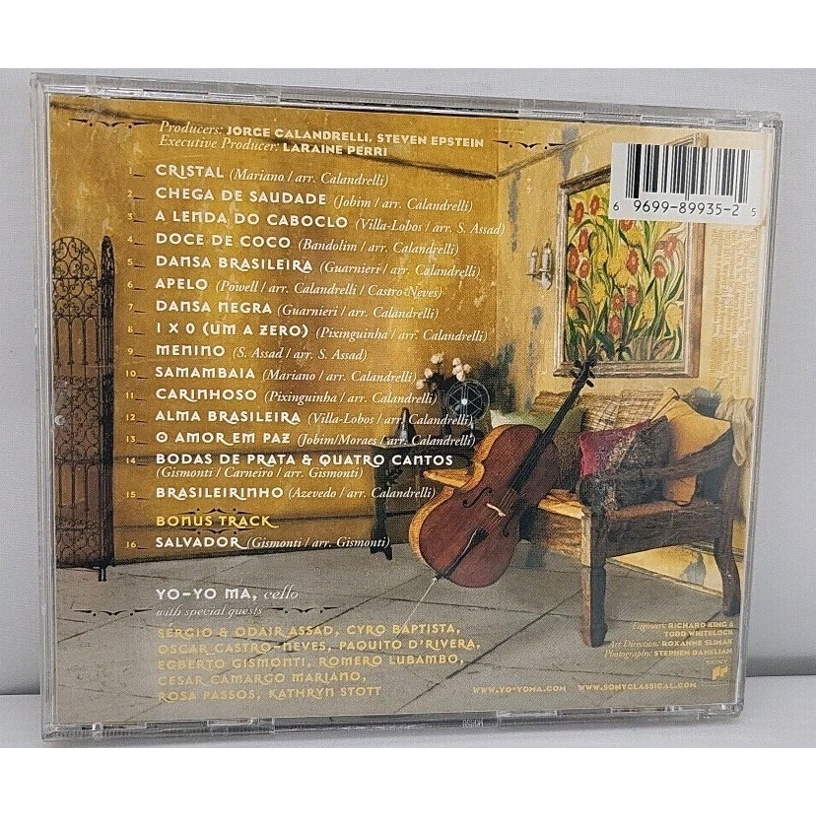 Obrigado Brazil by Yo-Yo Ma (CD, 2003)