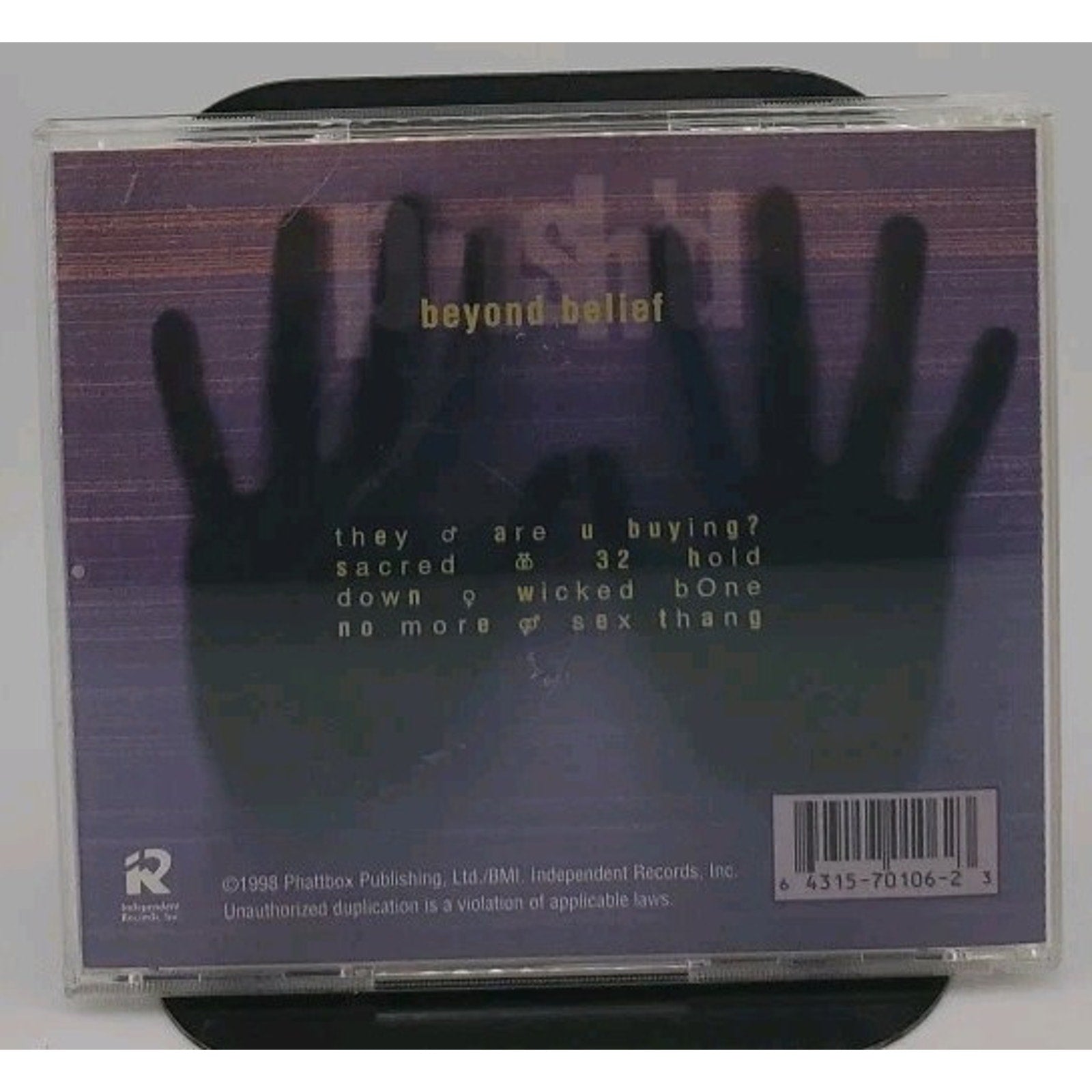 Beyond Belief CD - Push'd
