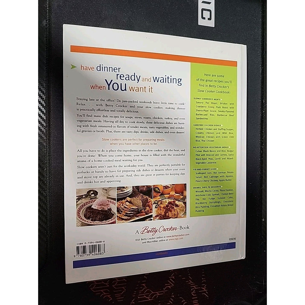 Betty Crocker's Slow Cooker Cookbook Betty Crocker