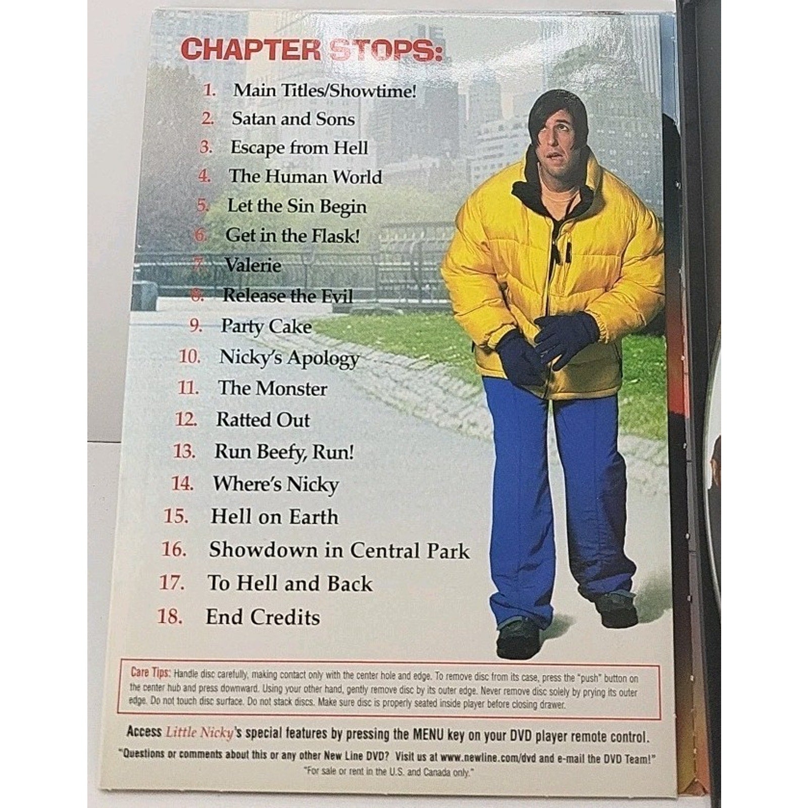 Little Nicky (DVD, 2000)