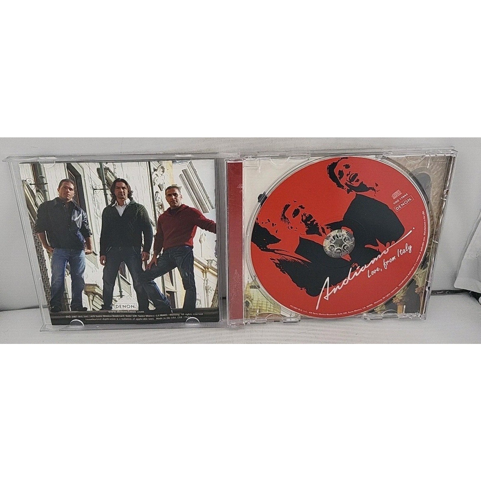 Love from Italy by Andiamo (CD, 2007)
