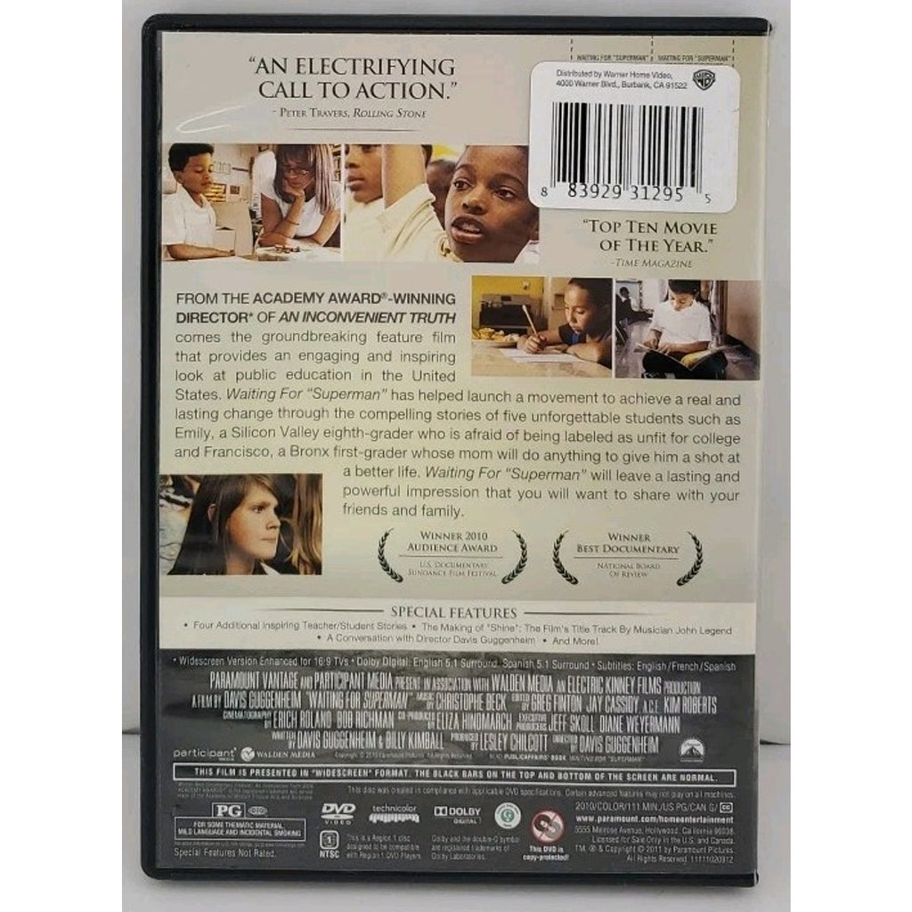 Waiting for "Superman" (DVD, 2011)