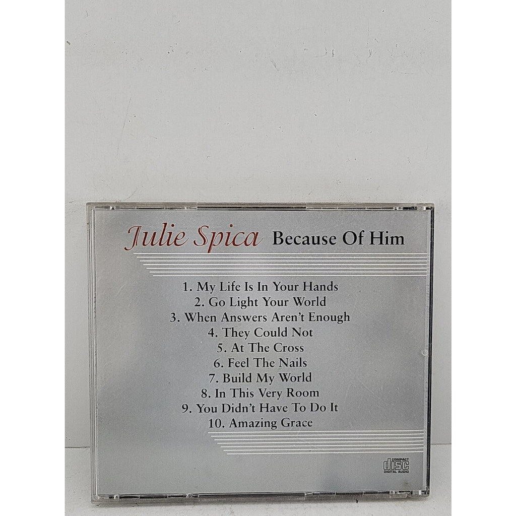 Julie Spica Because Of Him CD