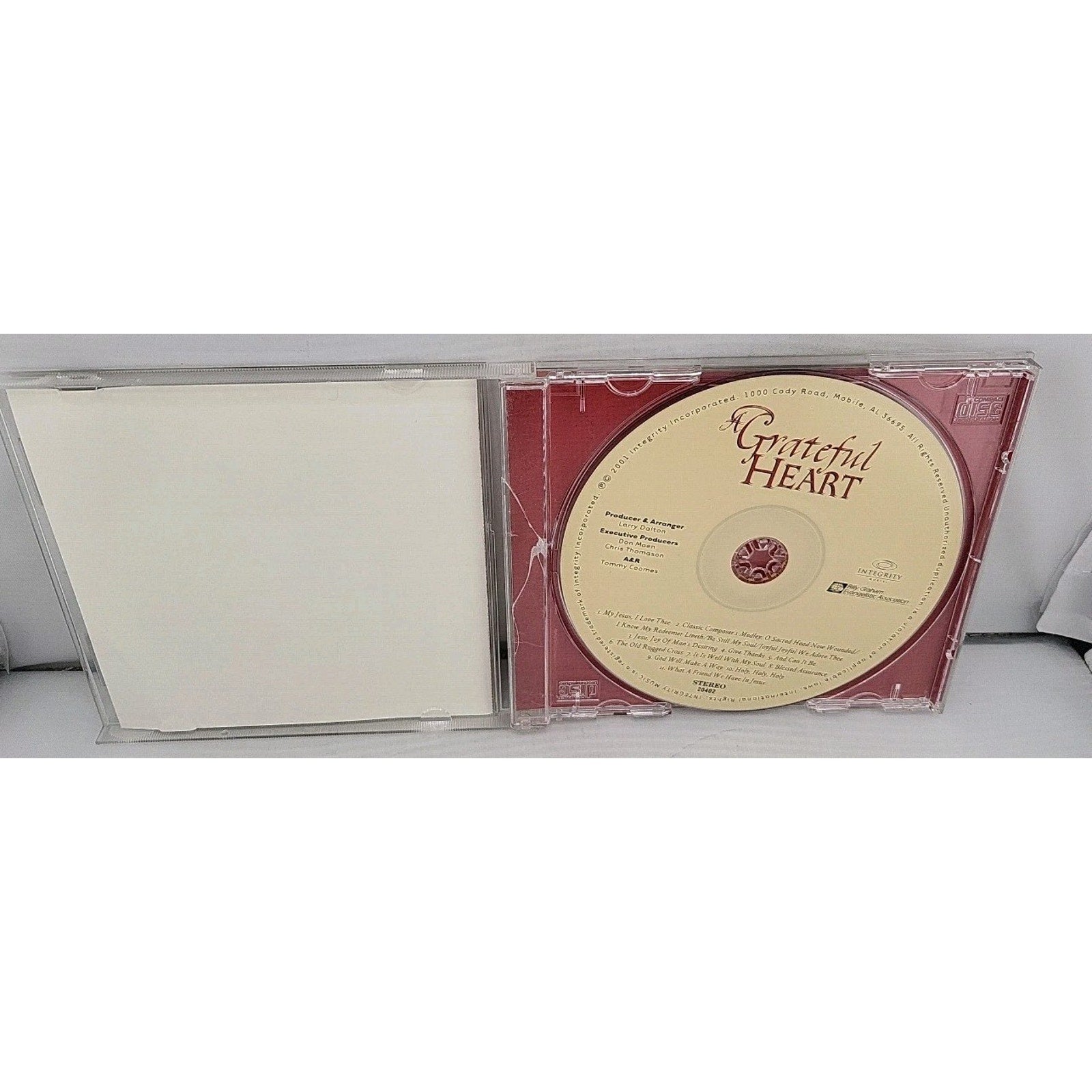 Grateful Heart - Favorite Hymns Of Praise CD