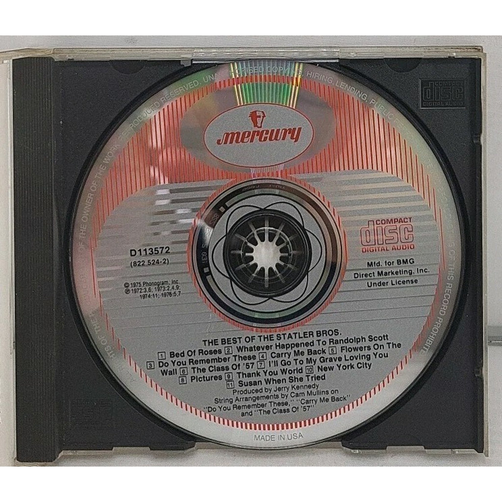 The Best Of The Statler Bros CD