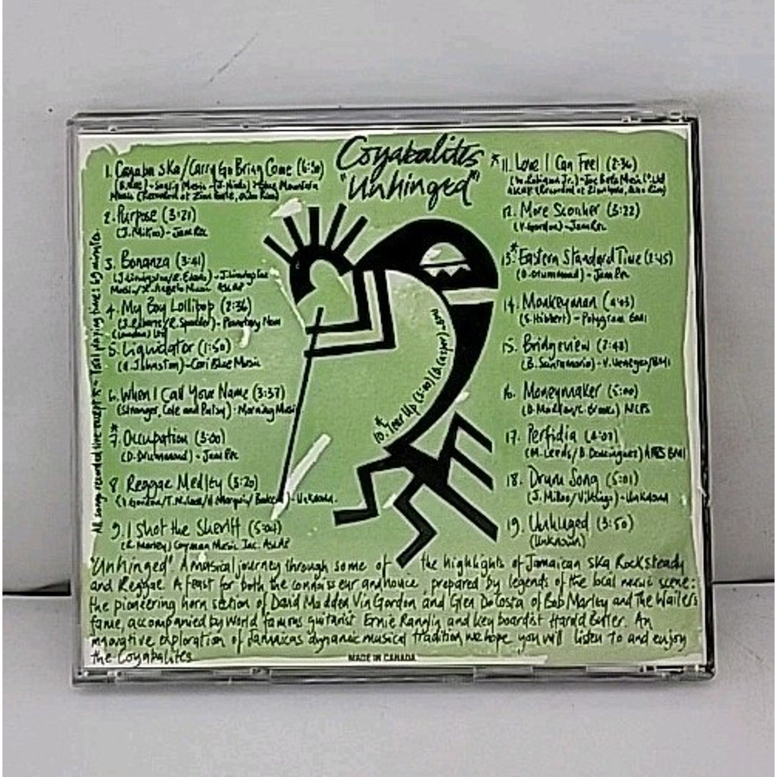 Unhinged by Coyabalites (CD, Oct-1997, Shanachie)