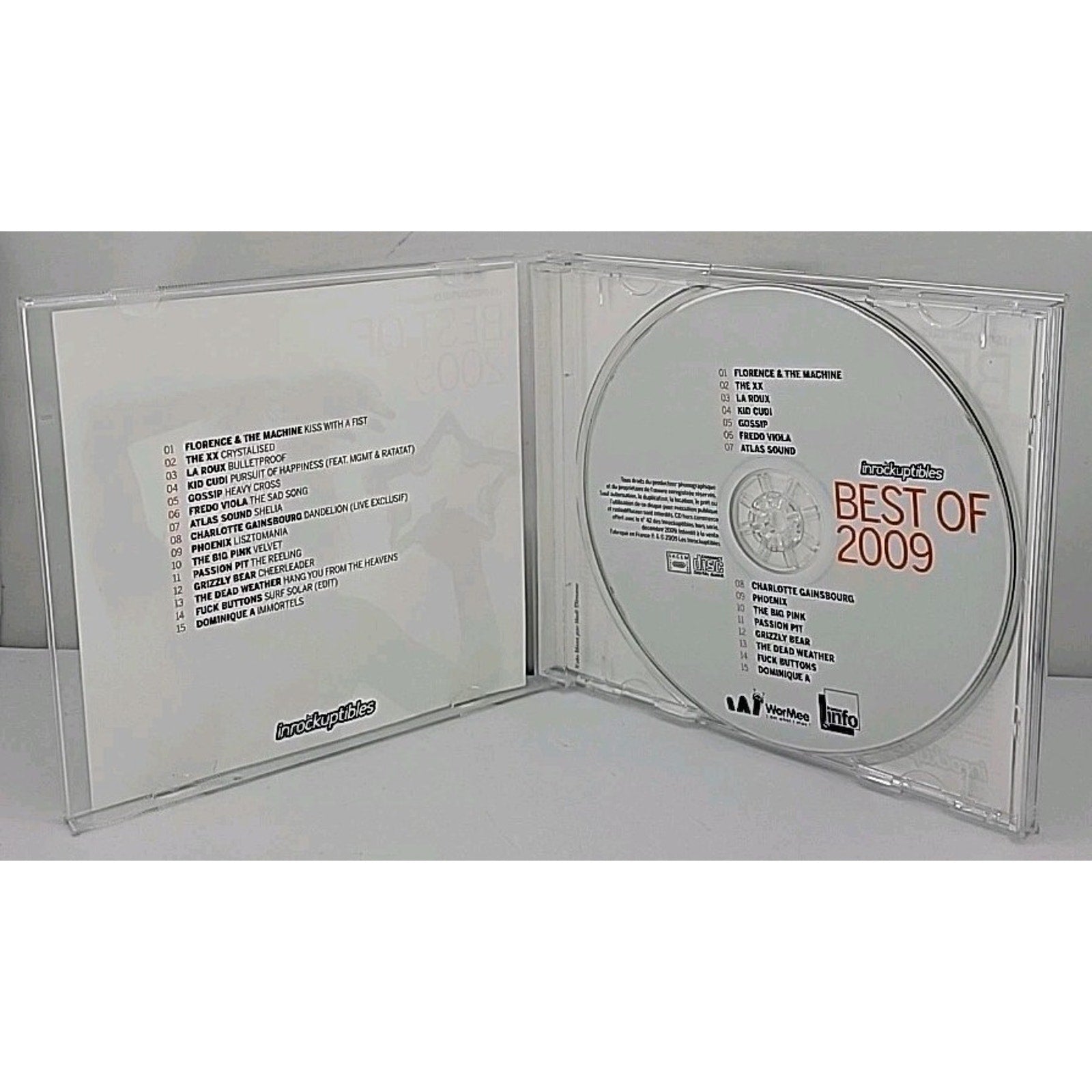 Les Inrockuptibles Présentent Best Of 2009 CD