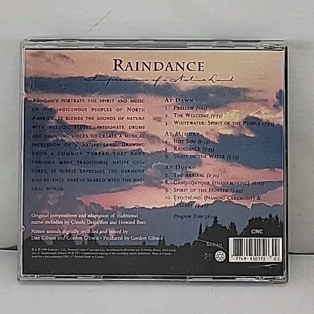 Raindance by Dan Gibson (CD, Apr-1997, Solitudes)
