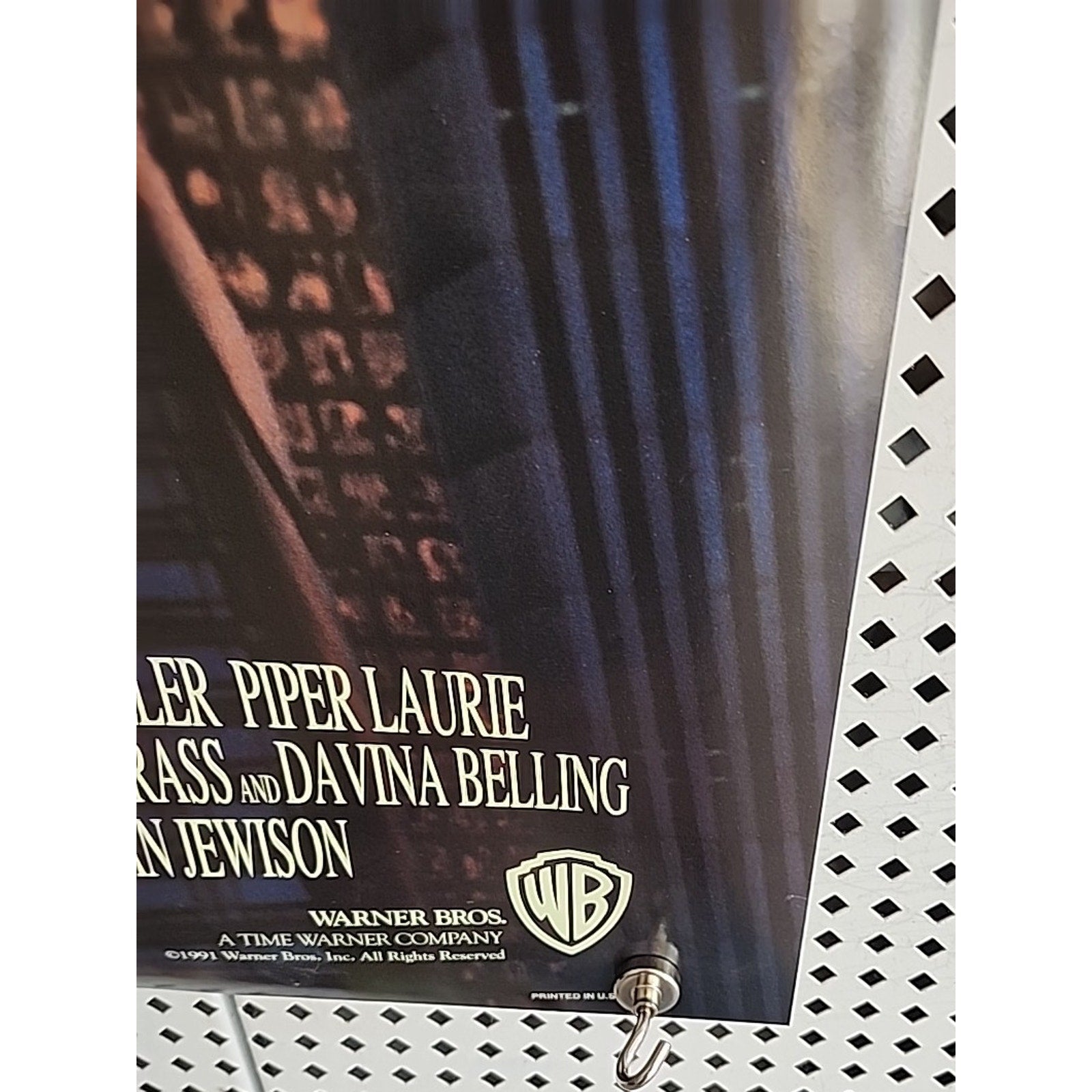 Other People's Money Movie Poster Original D/S 27X40 Danny Devito Gregory Peck