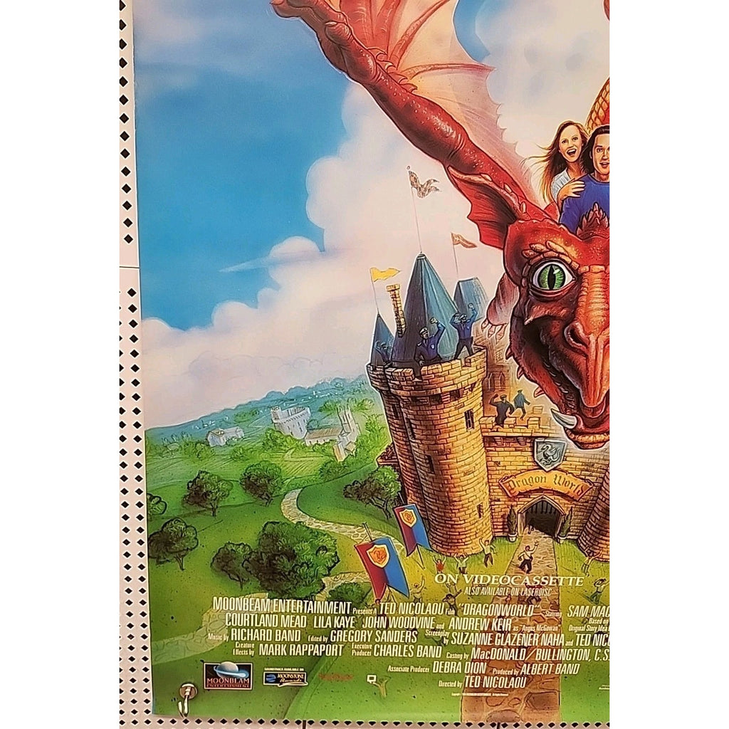 1994 Dragonworld Movie Poster 27x40