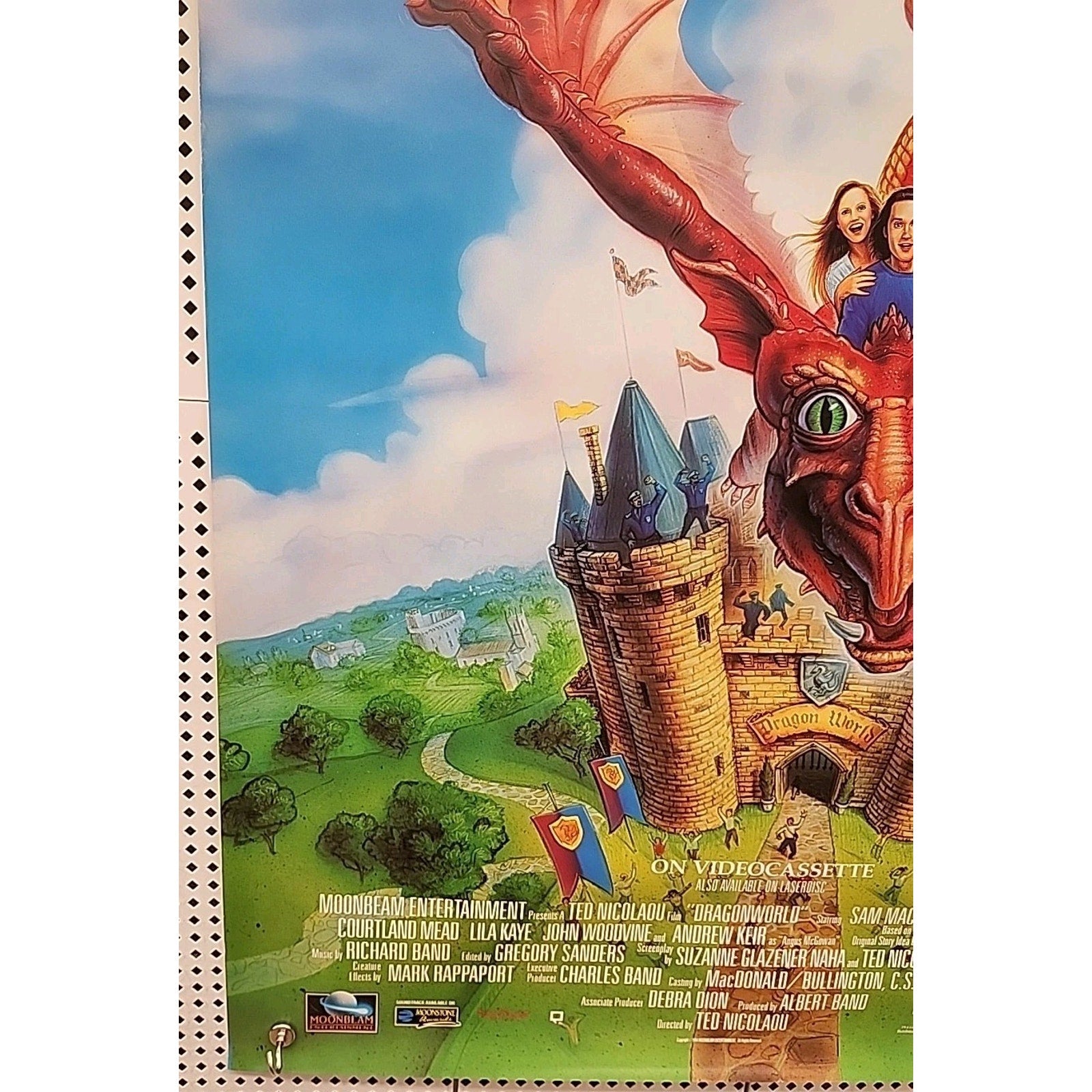 1994 Dragonworld Movie Poster 27x40