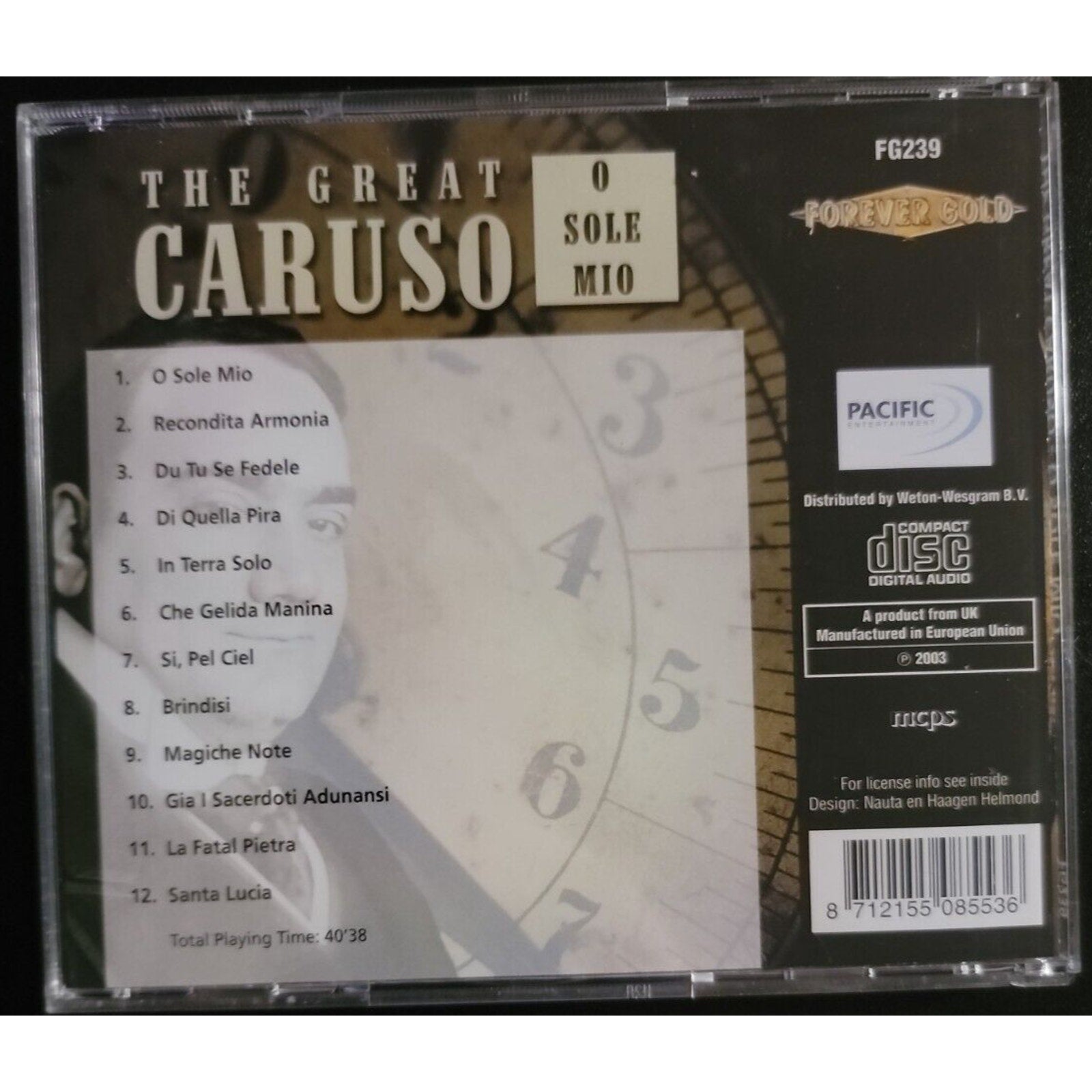 The Great Caruso O Sole Mio (CD)