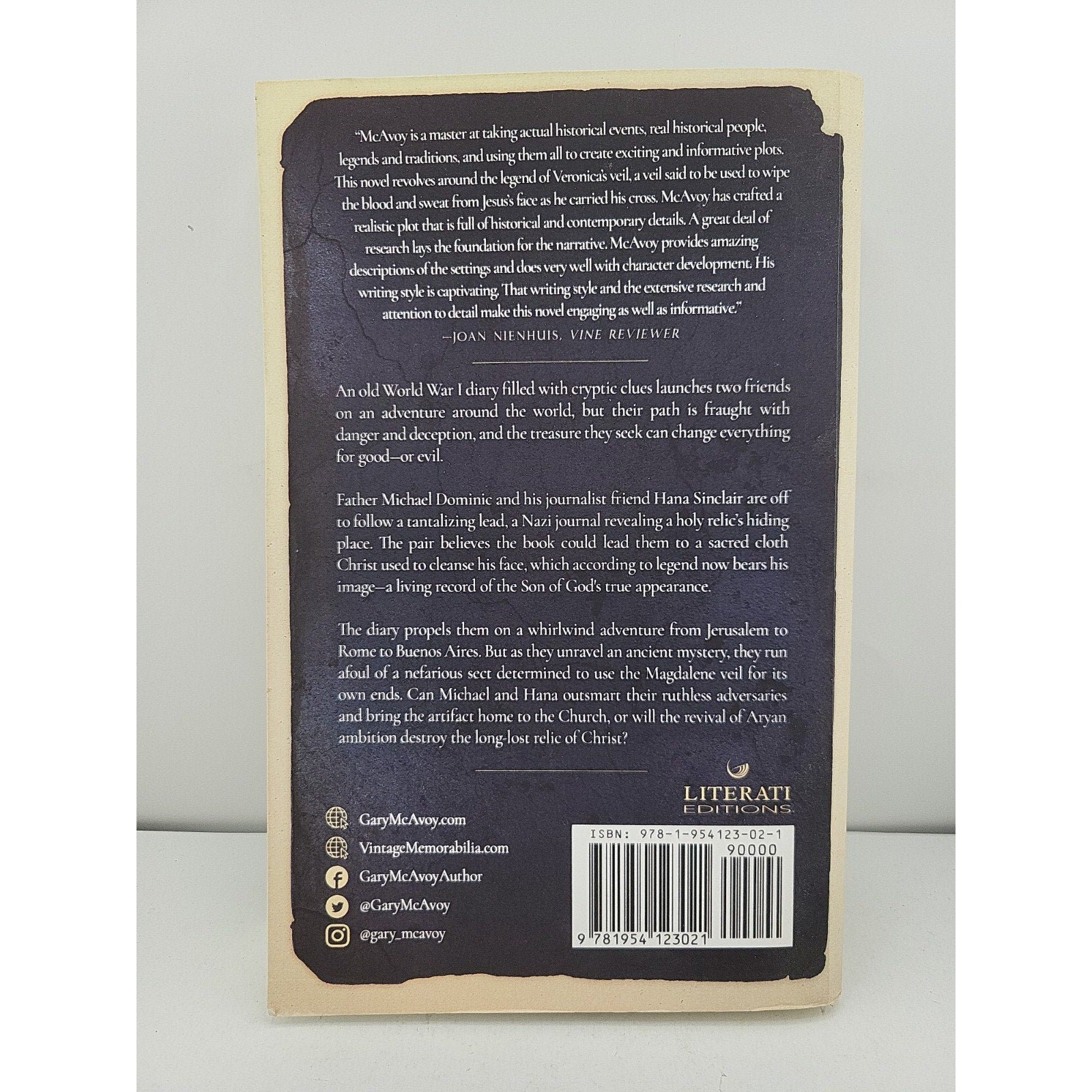 Magdalene Veil by Gary McAvoy (2021, Trade Paperback)