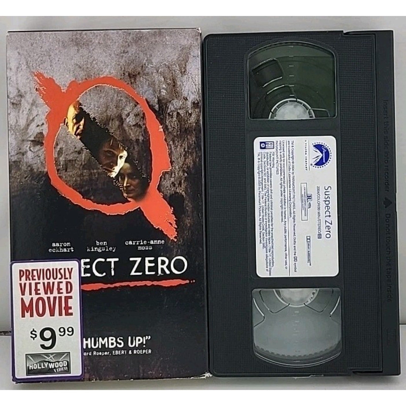 Suspect Zero (VHS, 2005)