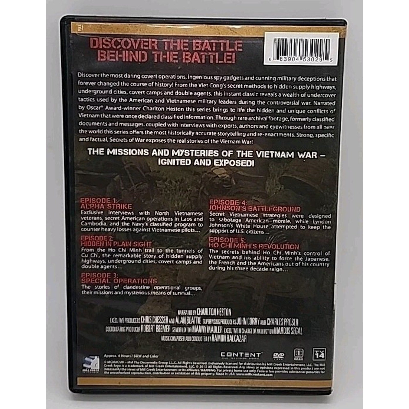 Secrets of War-Vietnam-A War Unwanted-Dvd (DVD)
