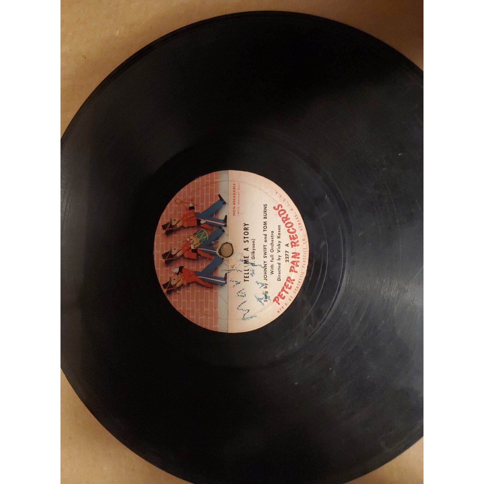 Tell Me A Story Sung By Johnny Swift And Tom Burns (Record)