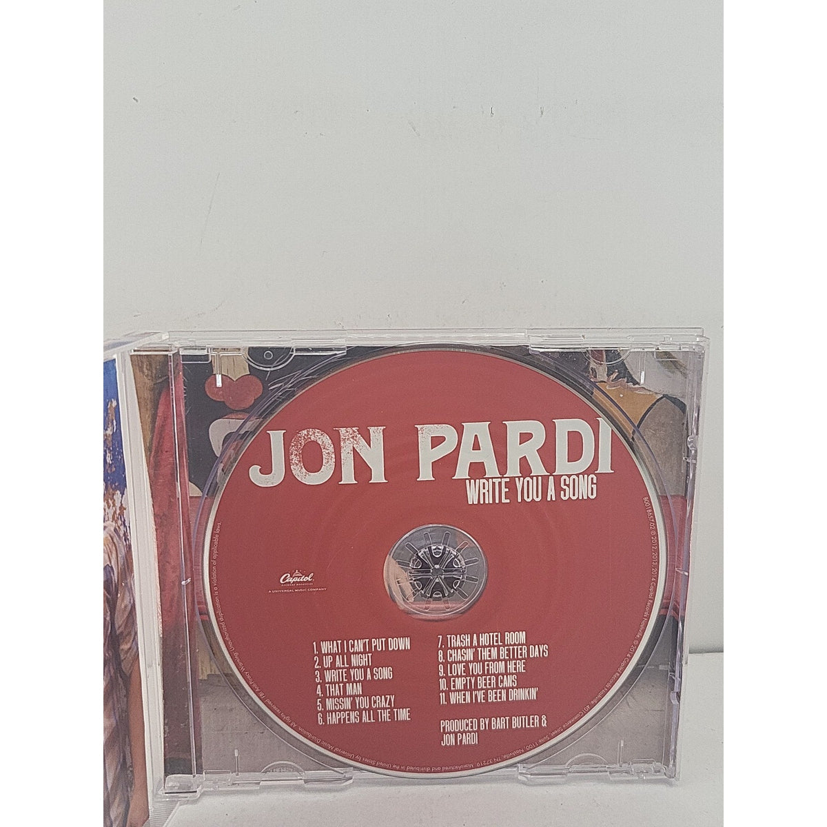 Write You a Song by Pardi, Jon (CD, 2014)