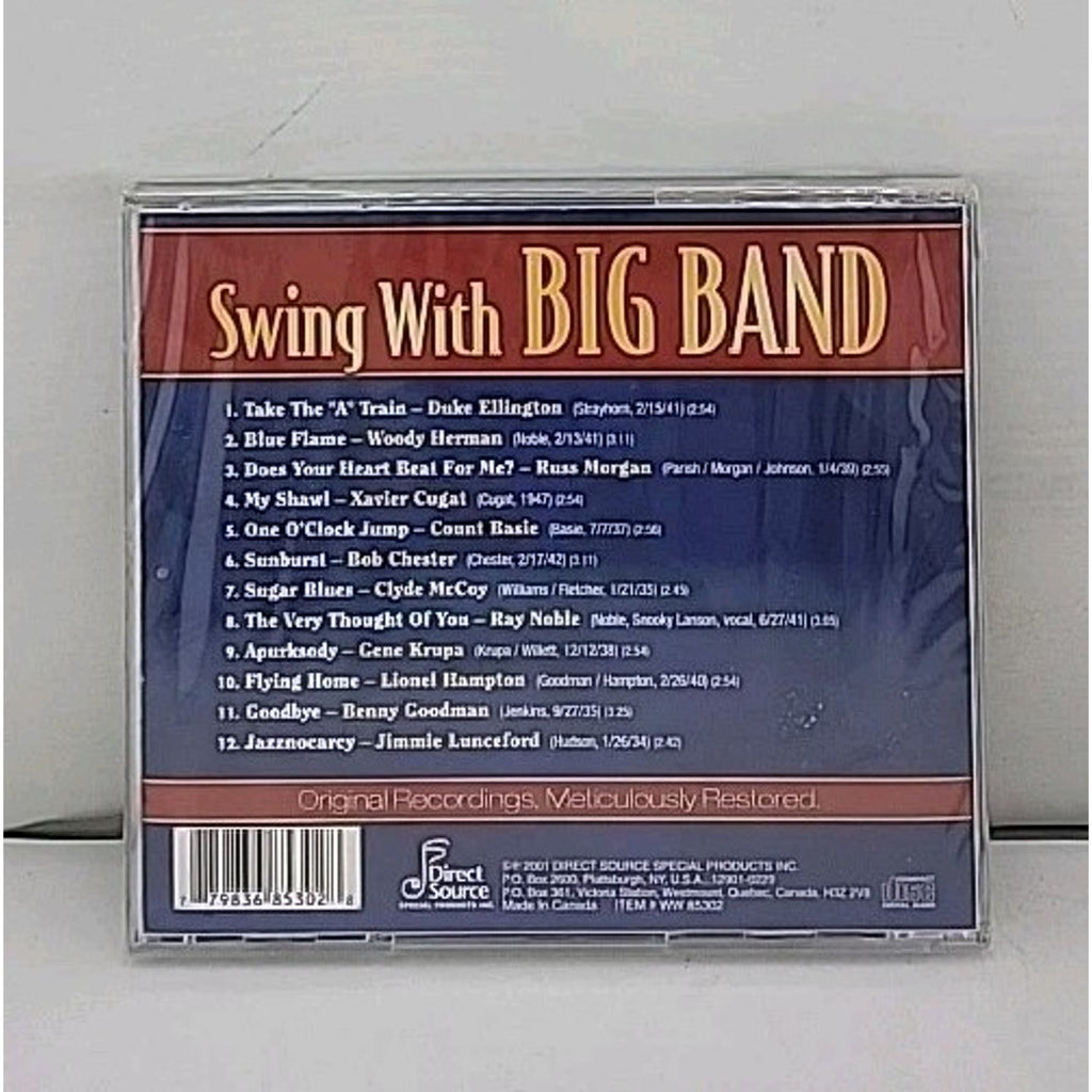 Swing with Big Band by Various (CD, 2001) *Brand New*
