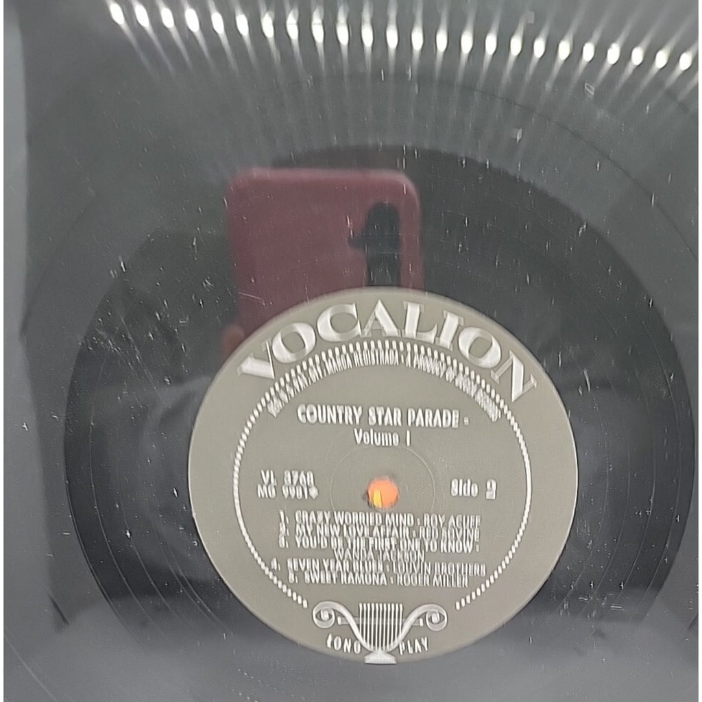 Country Star Parade Volume 1 Roger Miller Roy Acuff Red Sovine (Record)