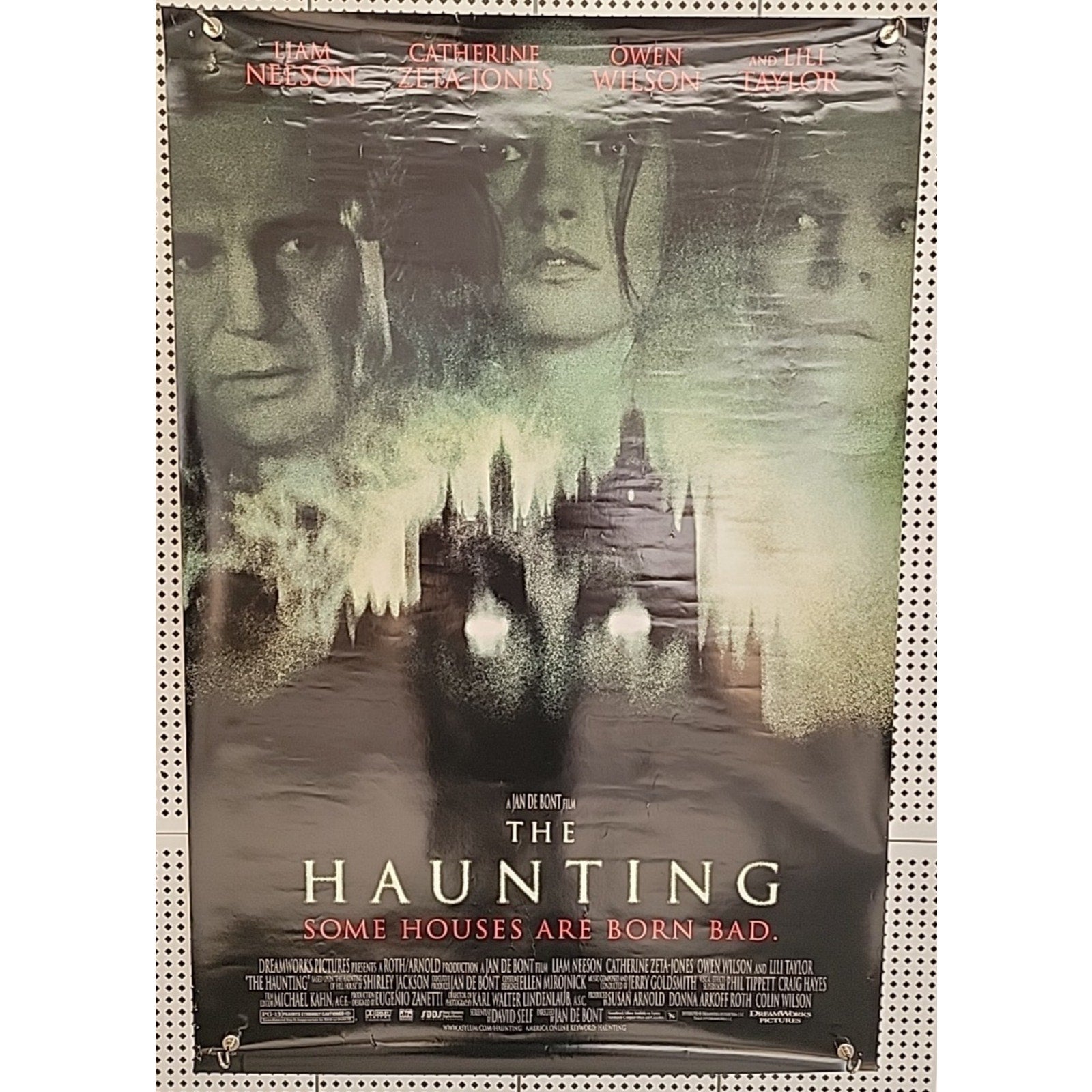 The Haunting Movie Poster Original DS One Sheet 27x40 1999