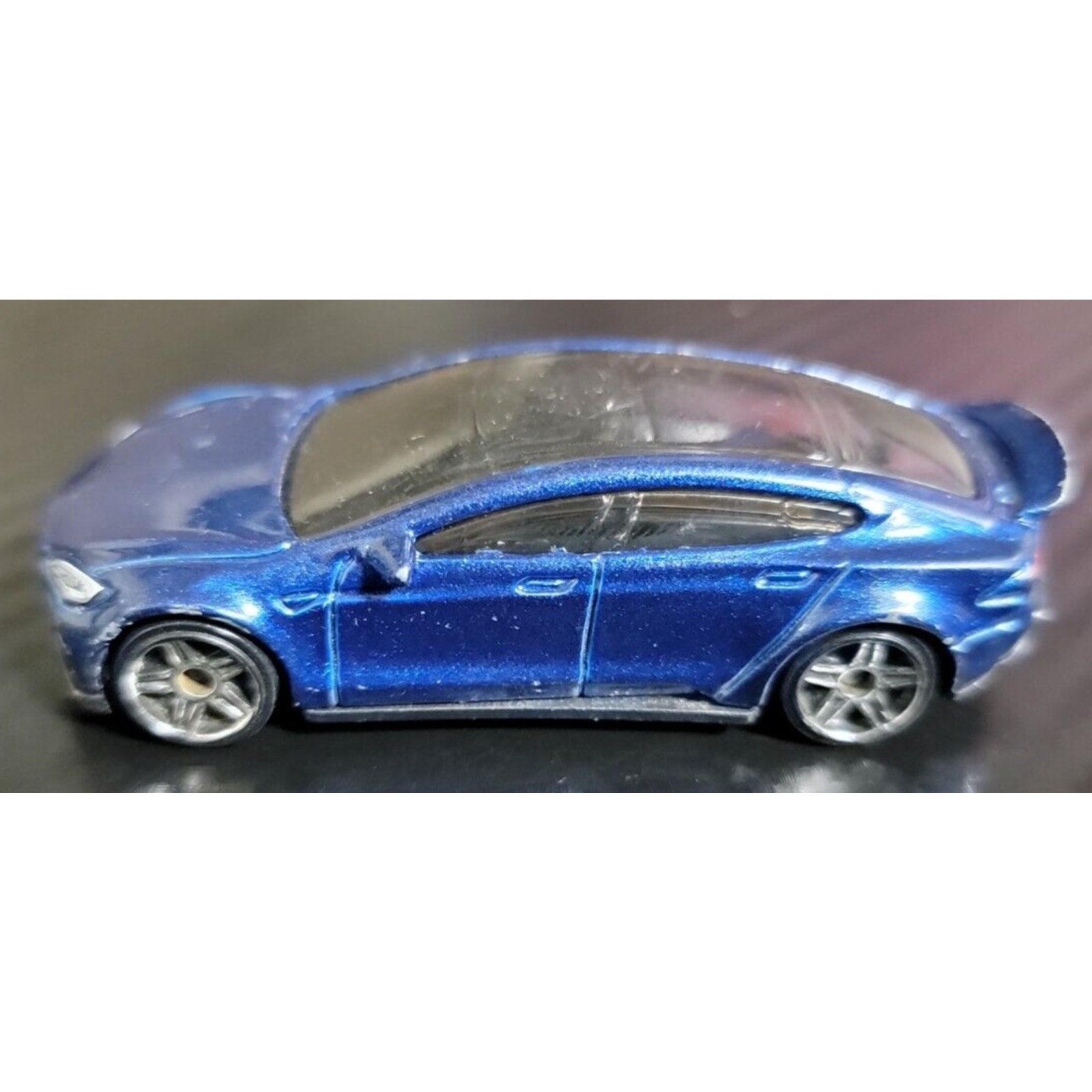 Hot Wheels Blue Tesla Model S CFH03