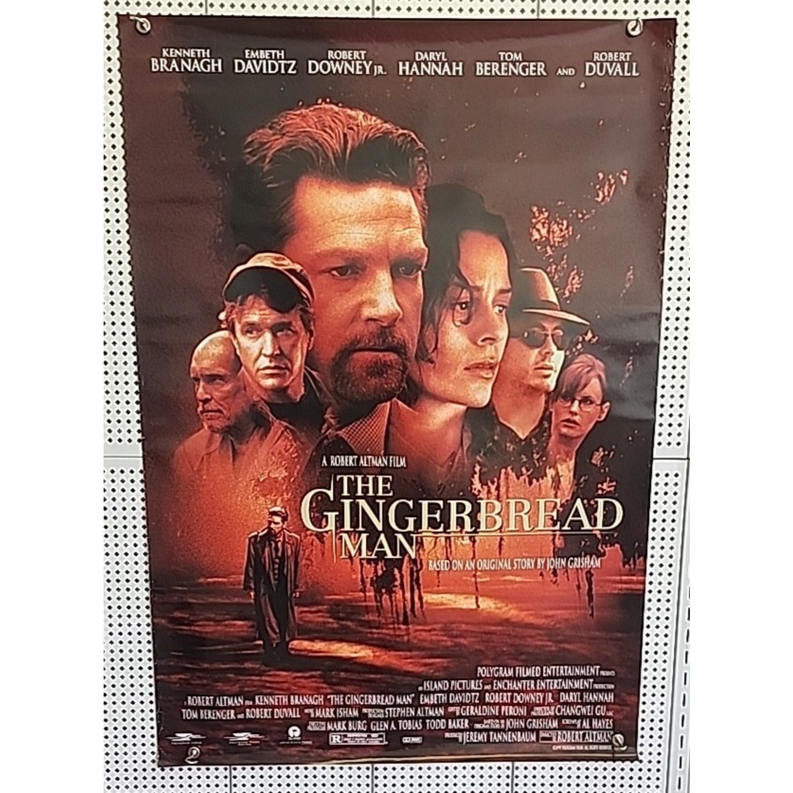 The Gingerbread Man 1998 Movie Poster 27x39 Kenneth Branagh