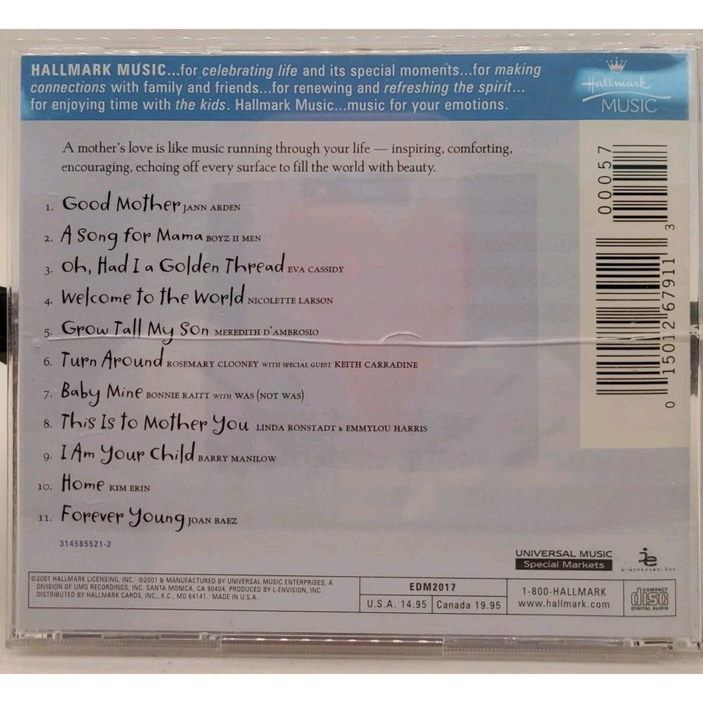 Hallmark Music A Mother Heart CD