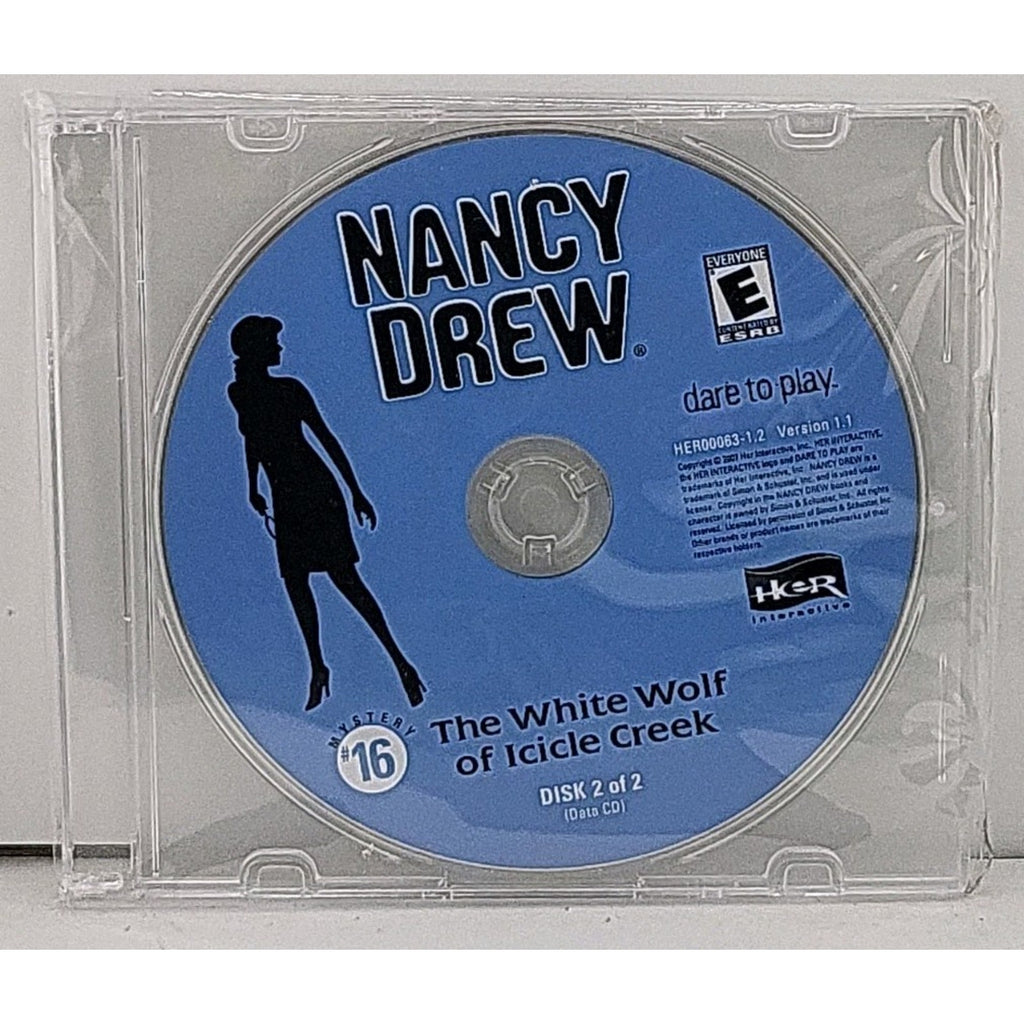 Nancy Drew: The White Wolf of Icicle Creek (PC) *Discs Only*