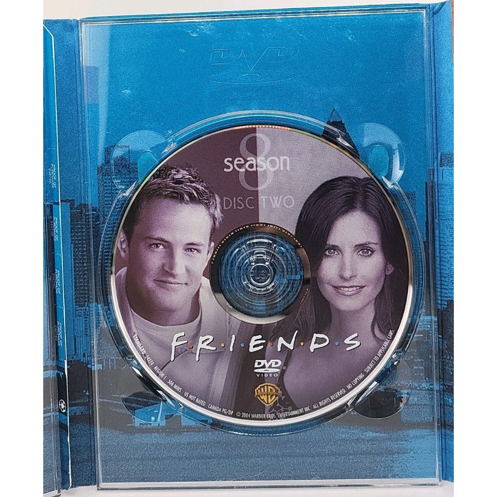 Friends - The Complete Eighth Season (DVD, 2004, 4-Disc Set)
