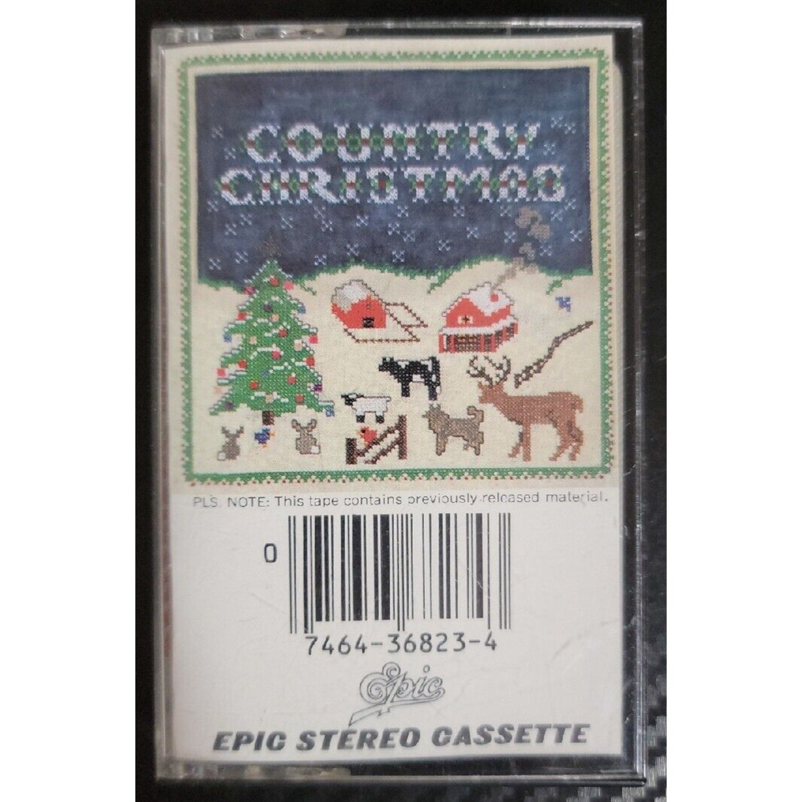 Country Christmas [Epic] by Various Artists (Cassette, Epic)