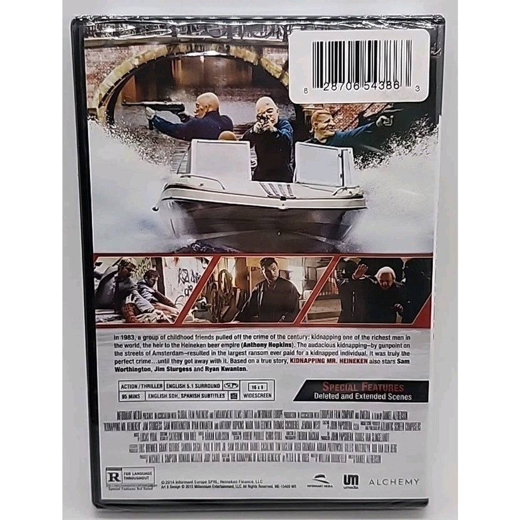 Kidnapping Mr. Heineken (DVD) *Brand New*