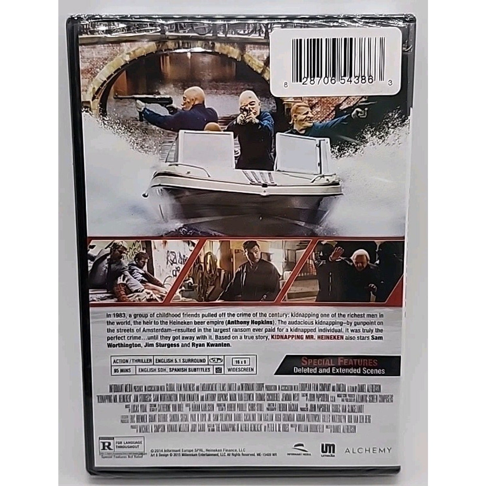 Kidnapping Mr. Heineken (DVD) *Brand New*