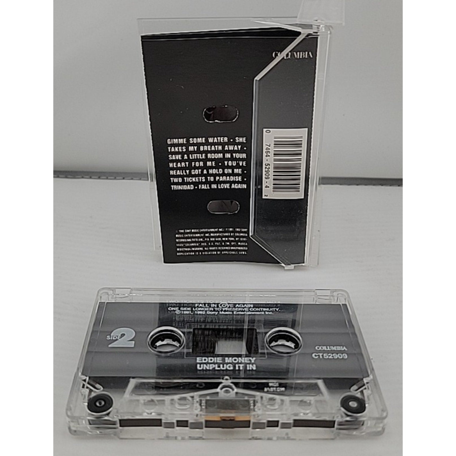 Unplug It In by Eddie Money (Cassette, Nov-1992, Columbia (USA))