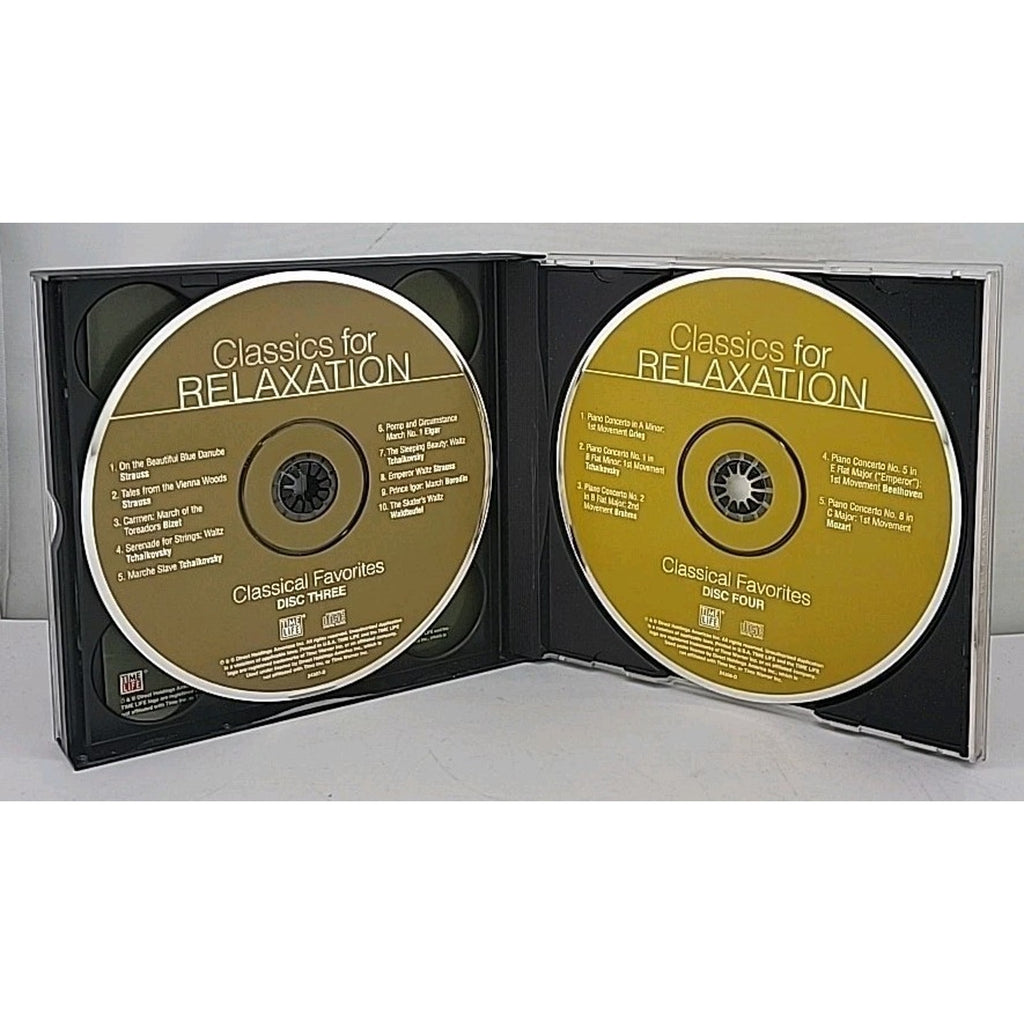 Classics for Relaxation - Classical Favorites 4 CD Set (Time Life)